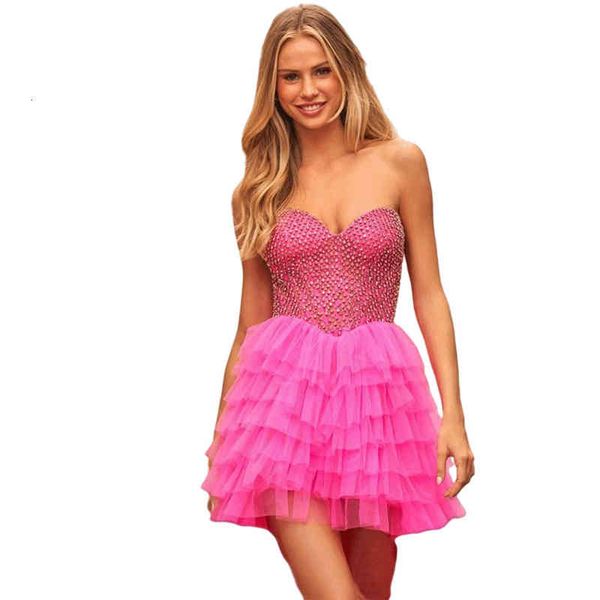 casual dresses 2022 women's mini dress diamond pink princess skirt fluffy vmlc, Black;gray
casual dresses 2022 women's mini dress diamond pink princess skirt fluffy vmlc, Black;gray