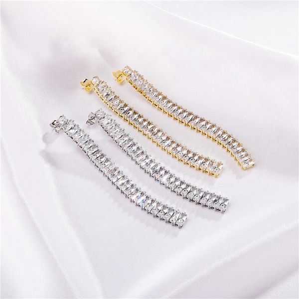 hip hop jewelry minimalist design square zircon tassel stud earrings gold silver charm bling earring for women, Golden;silver
hip hop jewelry minimalist design square zircon tassel stud earrings gold silver charm bling earring for women, Golden;silver