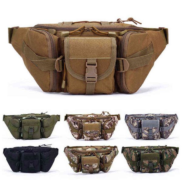 tactical camouflage waist bag outdoor hiking fanny pack mens portable military hip belt fishing bumbag t220801
tactical camouflage waist bag outdoor hiking fanny pack mens portable military hip belt fishing bumbag t220801