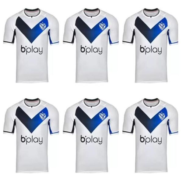 22 23 velez sarsfield soccer jerseys velez almada football shirt kit 2022 2023 pratto perrone lucero ortega janson gianetti jara guidara mai, Black;yellow