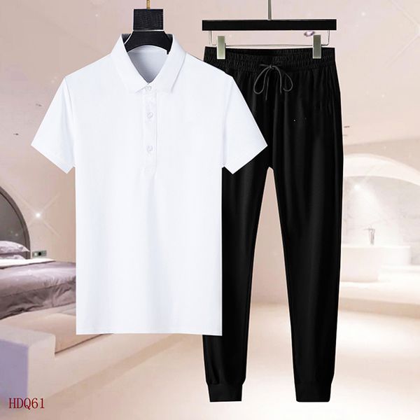 designer men's basic business polo shirts t shirts fashion french brand sets short sleeves embroidered armbands letter badges shorts w, White;black
designer men's basic business polo shirts t shirts fashion french brand sets short sleeves embroidered armbands letter badges shorts w, White;black