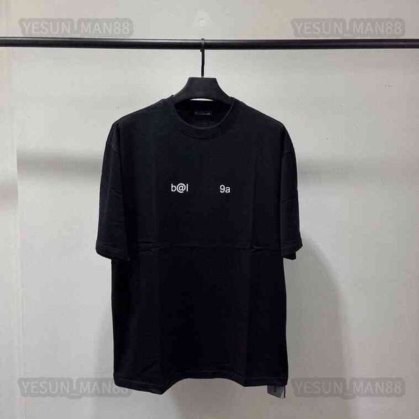 designer luxury spring summer balencaigas classic mailbox r letter printed t shirt fashion mens and womens couple loose short sleeve tee, White;black
designer luxury spring summer balencaigas classic mailbox r letter printed t shirt fashion mens and womens couple loose short sleeve tee, White;black