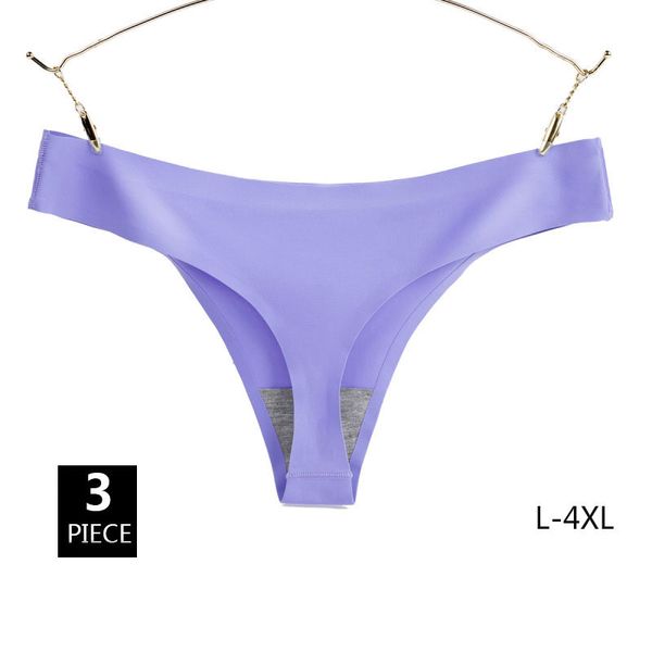 3pcs ice silk 4xl large plus size seamless women g-string low waist solid soft lady thongs t-back panties underwear 220511, Black;pink
3pcs ice silk 4xl large plus size seamless women g-string low waist solid soft lady thongs t-back panties underwear 220511, Black;pink
