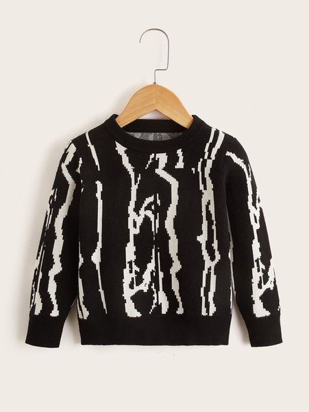 toddler boys graphic pattern sweater she01, Blue
toddler boys graphic pattern sweater she01, Blue