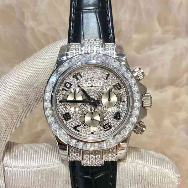 luxury diamond watch 904 steel mechanical movement sapphire mirror waterproof luminous 116599 series, Slivery;brown
luxury diamond watch 904 steel mechanical movement sapphire mirror waterproof luminous 116599 series, Slivery;brown
