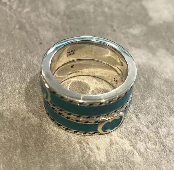 band rings homme fashion men woman diamond moissanite engagement original packaging 925 silver g interlocking green enamel ring for loverscc
band rings homme fashion men woman diamond moissanite engagement original packaging 925 silver g interlocking green enamel ring for loverscc