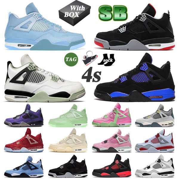 with box jumpman j4 4s mens womens basketball shoes designer 4s iv sb bred seafoam military black cat blue thunder red cactus jack sports sn
with box jumpman j4 4s mens womens basketball shoes designer 4s iv sb bred seafoam military black cat blue thunder red cactus jack sports sn