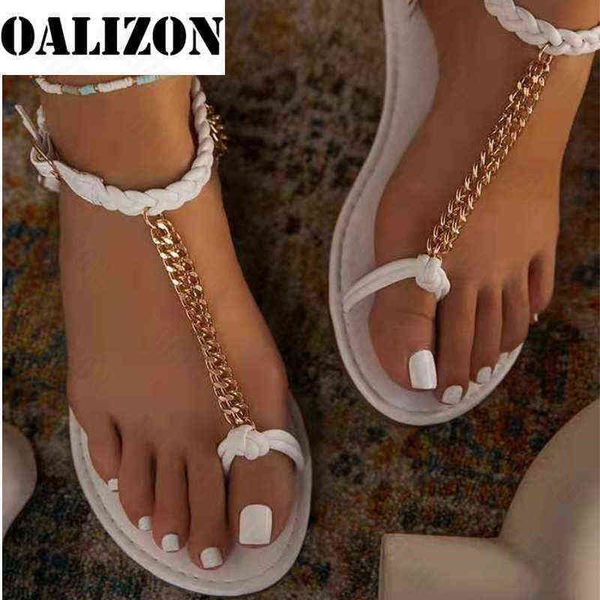 slipper women shoes new 2022 fashion outdoor beach open toe slide buckle sandals casual weave chain shallow flat 220622, Black
slipper women shoes new 2022 fashion outdoor beach open toe slide buckle sandals casual weave chain shallow flat 220622, Black