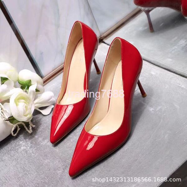 dress shoes single shoe patent leather leopard print shallow mouth women's shoes korean version pointed thin high heels work red, Black
dress shoes single shoe patent leather leopard print shallow mouth women's shoes korean version pointed thin high heels work red, Black