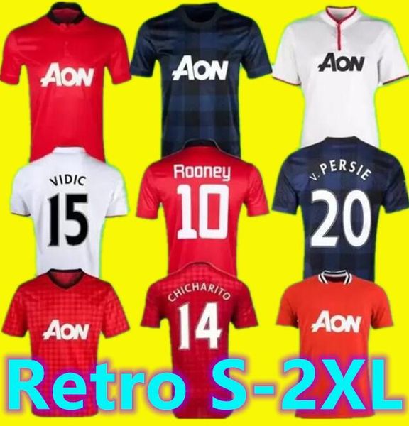 2012 2013 2014 rooney van persie evra manchester retro soccer jersey 12 13 14 kagawa nani chicharito vidic vintage classic united football s, Black;yellow
2012 2013 2014 rooney van persie evra manchester retro soccer jersey 12 13 14 kagawa nani chicharito vidic vintage classic united football s, Black;yellow