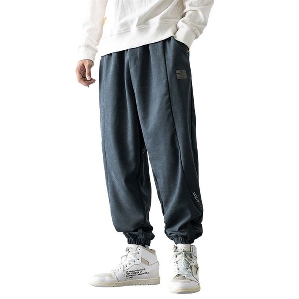 ankle length sweatpants streetwear spring autumn hip hop harem sweat pants mens casual korean oversize joggers trouers lj201103, Black
ankle length sweatpants streetwear spring autumn hip hop harem sweat pants mens casual korean oversize joggers trouers lj201103, Black
