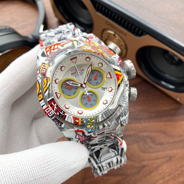 fashionable large dial watch men's watcher color series hip hop domo chronograph quartz movement watch designer wristwatch, Slivery;brown
fashionable large dial watch men's watcher color series hip hop domo chronograph quartz movement watch designer wristwatch, Slivery;brown
