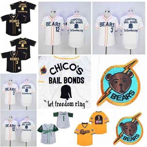 xflsp movie short baseball jersey 12 tanner boyle white bad news blazing #3 kelly leak # sewing baseball shirt, Black
xflsp movie short baseball jersey 12 tanner boyle white bad news blazing #3 kelly leak # sewing baseball shirt, Black