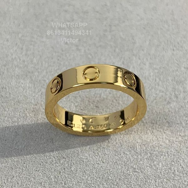 love ring v gold 18k 3.6mm will never fade narrow ring without diamonds luxury brand official reproductions with counter box couple rings 5a, Silver
love ring v gold 18k 3.6mm will never fade narrow ring without diamonds luxury brand official reproductions with counter box couple rings 5a, Silver