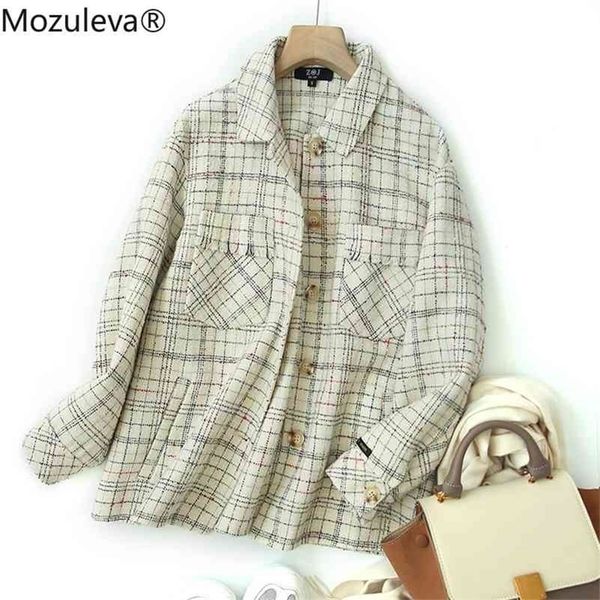 hand-stitched overcoat autumn and winter plaid woolen coat boutique women's 210416, Tan;black
hand-stitched overcoat autumn and winter plaid woolen coat boutique women's 210416, Tan;black