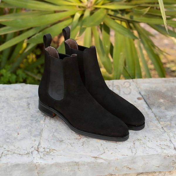 boots designer black suede chelsea boots comfortable side elastic belt high sleeve feet classic men's
boots designer black suede chelsea boots comfortable side elastic belt high sleeve feet classic men's