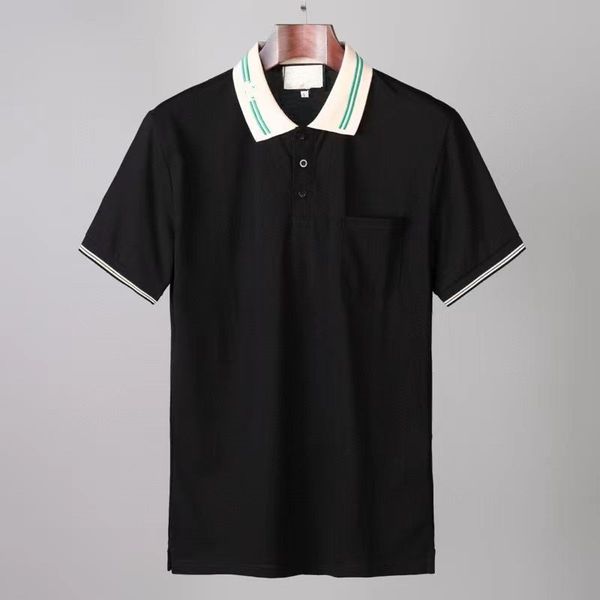 2022 men polo shirts mens polos shirt designer tshirt fashion black and white stripe stand collar pullover cotton embroidery m-3xl, White;black
2022 men polo shirts mens polos shirt designer tshirt fashion black and white stripe stand collar pullover cotton embroidery m-3xl, White;black
