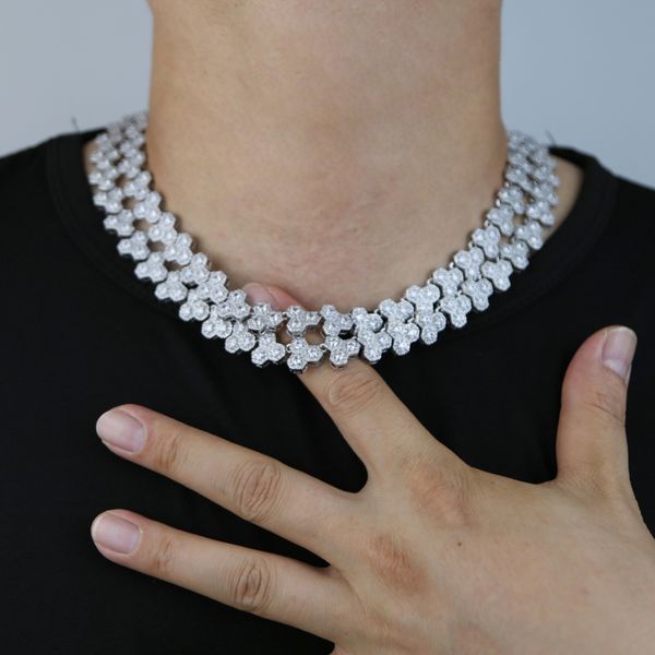 iced out heart tennis chain micro pave cuban link chain necklace for men women love hearts long chains wedding jewelry, Silver
iced out heart tennis chain micro pave cuban link chain necklace for men women love hearts long chains wedding jewelry, Silver