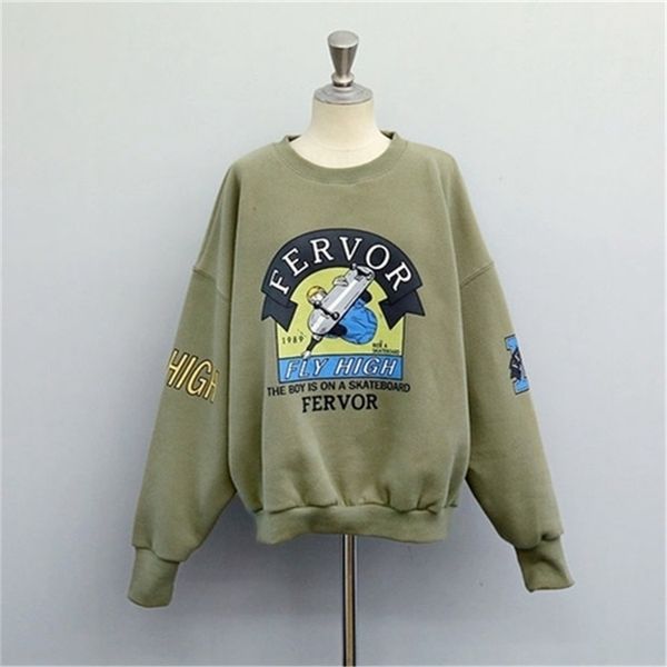winter autumn harajuku funny cartoon tracksuit for women pullover fleece hoodies loose female sweatshirt army green 2xl 201203, Black
winter autumn harajuku funny cartoon tracksuit for women pullover fleece hoodies loose female sweatshirt army green 2xl 201203, Black