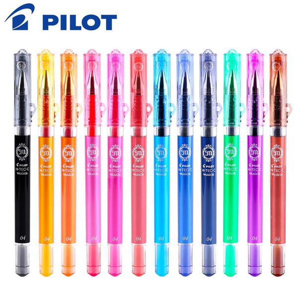 12pcs pilot hi-tec-c lhm-15c4 maica gel ink pen - 0 4 mm - 12 color set needle point writing supplies y200709252f
12pcs pilot hi-tec-c lhm-15c4 maica gel ink pen - 0 4 mm - 12 color set needle point writing supplies y200709252f