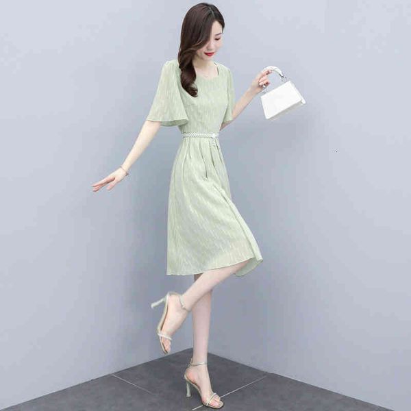 casual dresses dress women's summer 2022 style small figure slim temperament foreign stunning chiffon skirt fashion f7ku, Black;gray
casual dresses dress women's summer 2022 style small figure slim temperament foreign stunning chiffon skirt fashion f7ku, Black;gray