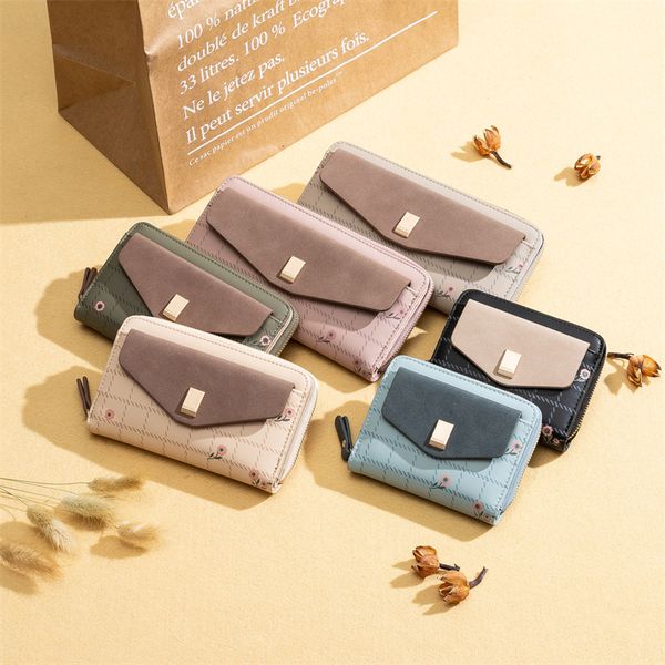 2022 new purses fashion ins female korean edition small fresh printing long wallet women's simple versatile wallets, Red;black
2022 new purses fashion ins female korean edition small fresh printing long wallet women's simple versatile wallets, Red;black