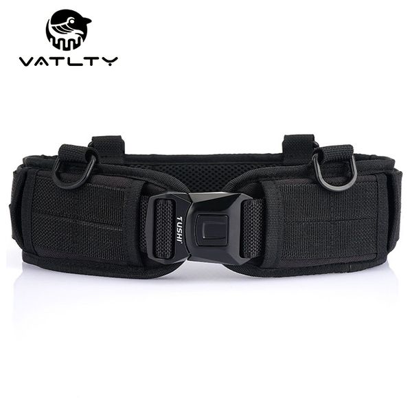 official genuine tactical belt molle metal buckle strong nylon hunting girdle military training accessories 220411, Black;brown
official genuine tactical belt molle metal buckle strong nylon hunting girdle military training accessories 220411, Black;brown