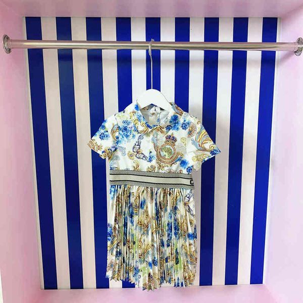 high end children's wear summer girls' dress fashion shirt skirt middle children's girls' princess skirt fashion trend, Red;yellow
high end children's wear summer girls' dress fashion shirt skirt middle children's girls' princess skirt fashion trend, Red;yellow