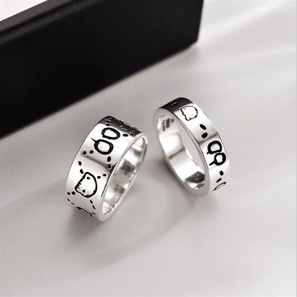 sterling silver platinum plated skull band ring men's and women's fashion luxury designer rings classic never fade271j
sterling silver platinum plated skull band ring men's and women's fashion luxury designer rings classic never fade271j