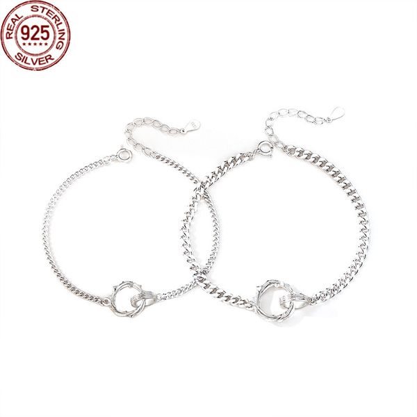 thorny mobius couple charm bracelet male and female korean version geometric minority design sense ins 925 sterling silver, Golden;silver
thorny mobius couple charm bracelet male and female korean version geometric minority design sense ins 925 sterling silver, Golden;silver