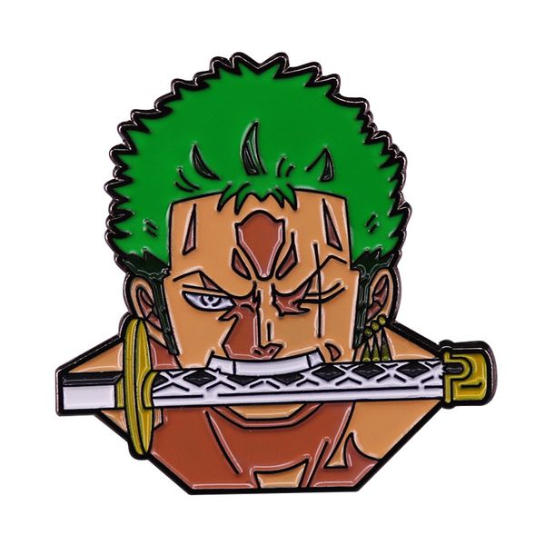 pirate hunter sauron enamel pin japanese anime one piece inspired badge anime boy brooch fashion jewelry accessory, Blue
pirate hunter sauron enamel pin japanese anime one piece inspired badge anime boy brooch fashion jewelry accessory, Blue