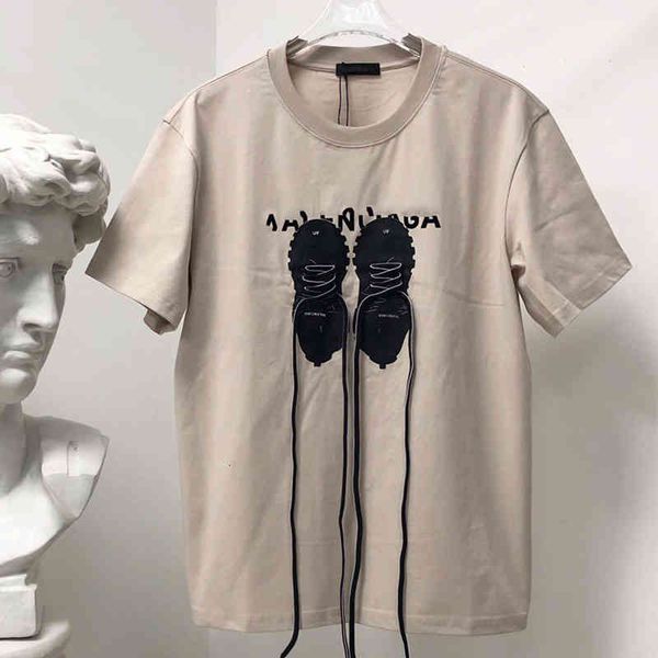 women's t-shirt the has been tested. luxury fashion b daddy shoes short sleeved t-shirts. couples are casual, loose versatile., White
women's t-shirt the has been tested. luxury fashion b daddy shoes short sleeved t-shirts. couples are casual, loose versatile., White