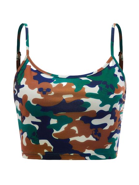 x ali gulec scoop neck camo print cami w7ka#, White
x ali gulec scoop neck camo print cami w7ka#, White