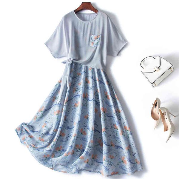 casual dresses french yudan big cut label light luxury summer chiffon blouse suspender floral dress, Black;gray
casual dresses french yudan big cut label light luxury summer chiffon blouse suspender floral dress, Black;gray