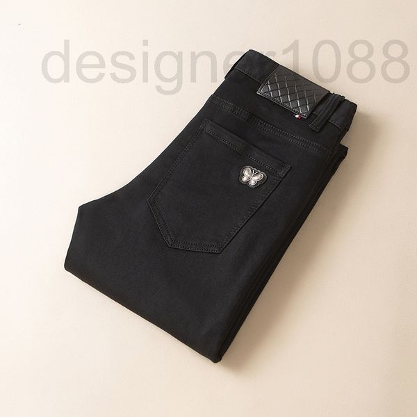 men's jeans designer elastic small straight jeans 2022 autumn winter new black slim fit and versatile pants men 9lam, Blue
men's jeans designer elastic small straight jeans 2022 autumn winter new black slim fit and versatile pants men 9lam, Blue