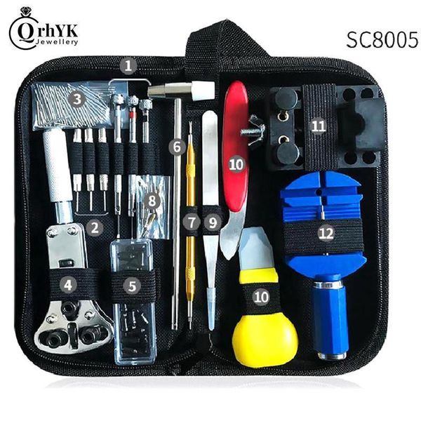 16 147pcs watch repair tool kit link pin remover case opener spring bar horlogemaker tool 220617
16 147pcs watch repair tool kit link pin remover case opener spring bar horlogemaker tool 220617