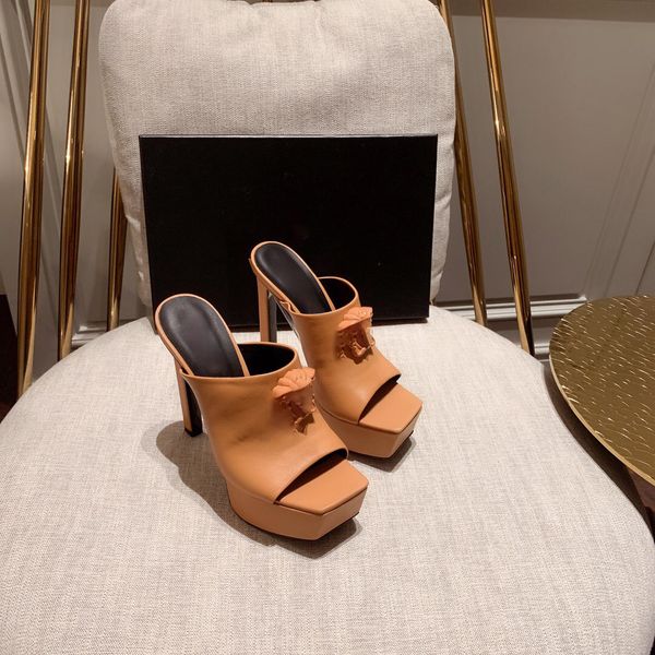 light tan la medusa platform slippers high-heeled sandals stiletto mules leather high heels slip-on open toe women luxury designers shoes ev, Black
light tan la medusa platform slippers high-heeled sandals stiletto mules leather high heels slip-on open toe women luxury designers shoes ev, Black
