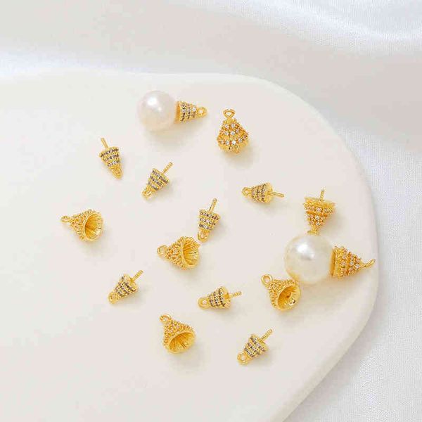 factory outlet strong color preserving 18k wrapped real gold micro inlaid zircon small pinecone christmas tree pyramid pearl hanging needle
factory outlet strong color preserving 18k wrapped real gold micro inlaid zircon small pinecone christmas tree pyramid pearl hanging needle