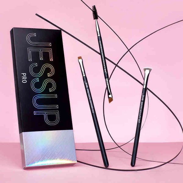 jessup eyebrow brush professional eye makeup es set duo eyelash angled brows definer eyebrows tools kits 3pcs 0308
jessup eyebrow brush professional eye makeup es set duo eyelash angled brows definer eyebrows tools kits 3pcs 0308