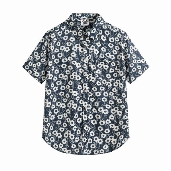 european and american men's wear summer 2022 new short sleeve lapel single breasted chrysanthemum print fashion shirt, White;black
european and american men's wear summer 2022 new short sleeve lapel single breasted chrysanthemum print fashion shirt, White;black