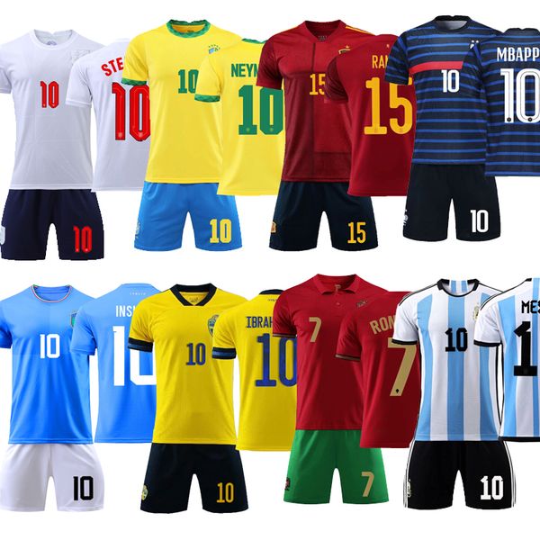 mens tracksuits football fans kids player soccer jersey sets mbappe ramos kane insigne, Gray
mens tracksuits football fans kids player soccer jersey sets mbappe ramos kane insigne, Gray