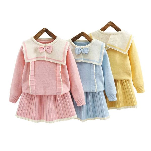 girls knitted clothing sweater skirt girls clothing patchwork kids clothes girls spring autumn children's clothes set 210412, White
girls knitted clothing sweater skirt girls clothing patchwork kids clothes girls spring autumn children's clothes set 210412, White
