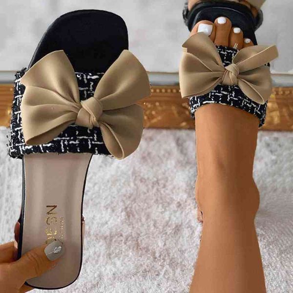fashion slippers woman summer casual bow shoes ladies women's sandals non-slip home slides 2022 female flip flops indoor slipper y22041, Black
fashion slippers woman summer casual bow shoes ladies women's sandals non-slip home slides 2022 female flip flops indoor slipper y22041, Black