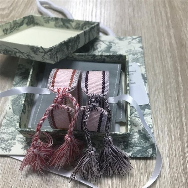 selling 2019 femme d brand cotton woven bracelets lovers bracelet embroidery tassel for women rope bracelet&bangle friendship with2330, Black
selling 2019 femme d brand cotton woven bracelets lovers bracelet embroidery tassel for women rope bracelet&bangle friendship with2330, Black