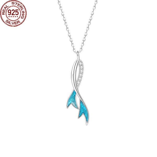 2022 fishtail necklace women's s 925 sterling silver korean minority design sense clavicle chain simple jewelry luxury
2022 fishtail necklace women's s 925 sterling silver korean minority design sense clavicle chain simple jewelry luxury