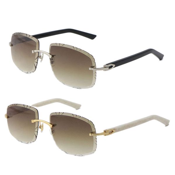 wholesale rimless white genuine plank sun glasses oversized round sunglasses with c decoration blinged out gradient lenses unique shapes azt, White;black
wholesale rimless white genuine plank sun glasses oversized round sunglasses with c decoration blinged out gradient lenses unique shapes azt, White;black