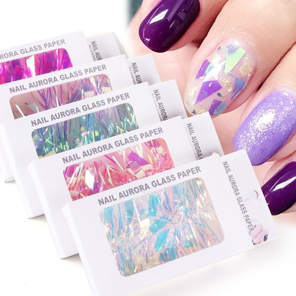 cellophane paper aurora nails foil film sticker korean nail glass foils trend design ice cube manicure nails diy decoration 164, Black
cellophane paper aurora nails foil film sticker korean nail glass foils trend design ice cube manicure nails diy decoration 164, Black
