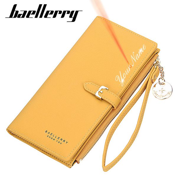 women wallets name engraving fashion long slim female purse card holder yellow brand wallet for 220421, Red;black
women wallets name engraving fashion long slim female purse card holder yellow brand wallet for 220421, Red;black