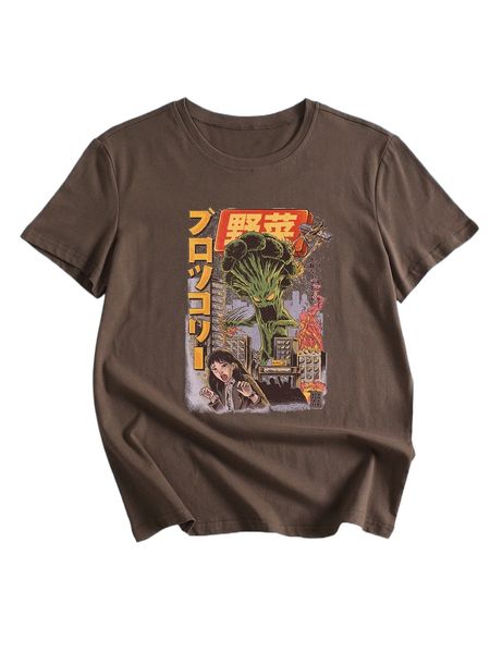 romwe x ilustrata cartoon graphic tee z07k#, White
romwe x ilustrata cartoon graphic tee z07k#, White