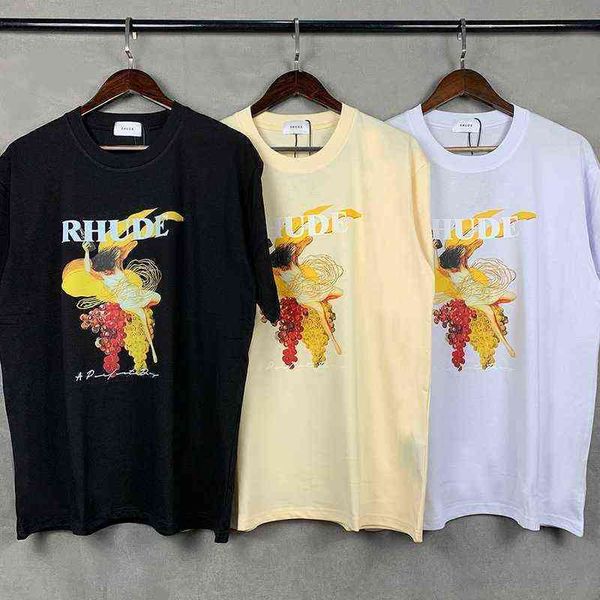 brand designer t shirt rhude t-shirt men women cotton spring summer tshirts tees white 3025 high quality, White;black
brand designer t shirt rhude t-shirt men women cotton spring summer tshirts tees white 3025 high quality, White;black